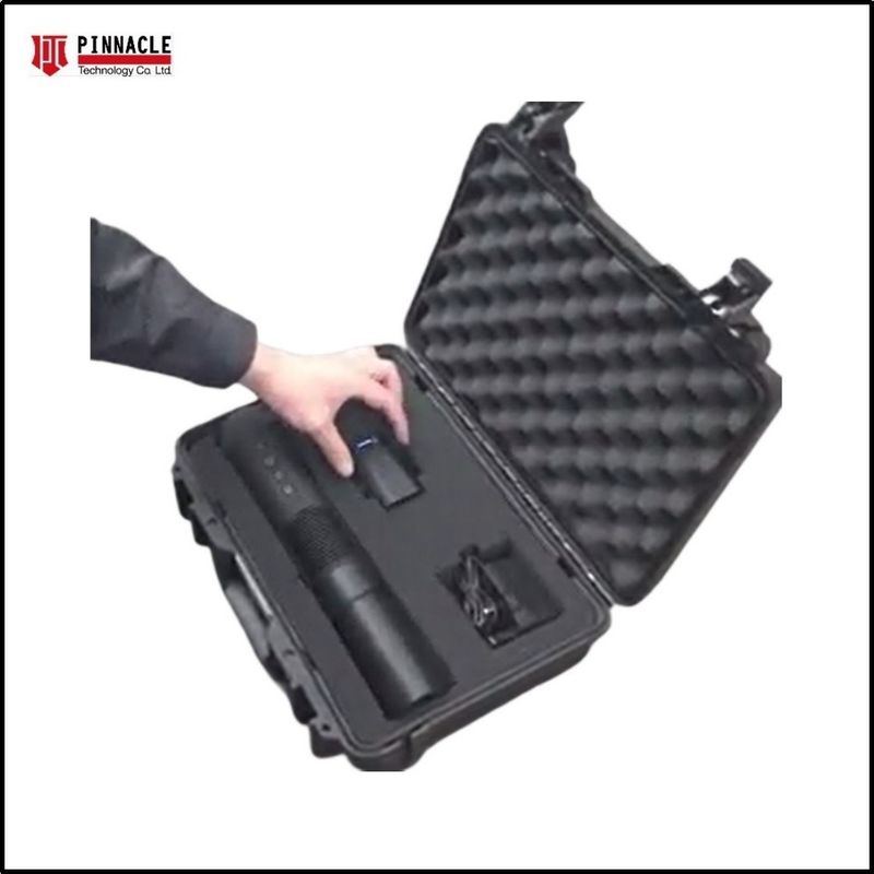 PTC-UAV-3F15 Portable GPS/Wifi Uav Drone Signal Jammer with 1000lm Flashlight Lumens
