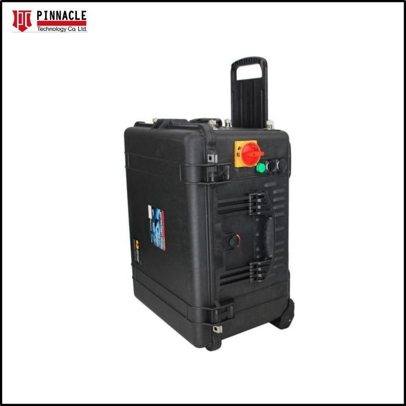 800W RCIED Cell Phone Jamming Device Pelican Disruptor For Military Police Government Convey