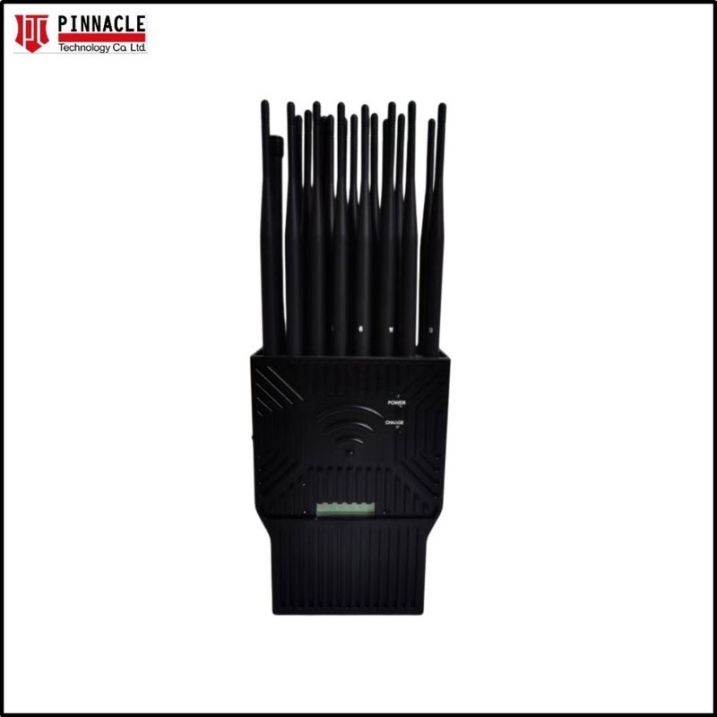 GPS GSM Bluetooth Handheld Signal Jammer WiFi 2.4G 5.8g Mobile Phone Jamming Device
