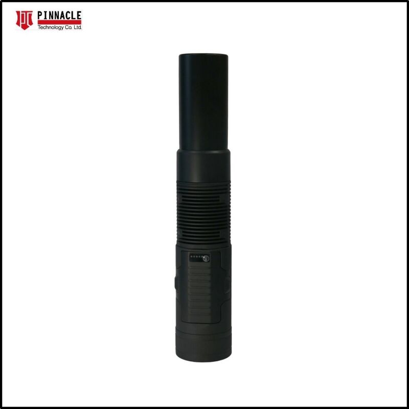 500m Range IP65 Waterproof 1kg Lightweight Flashlight Anti-Drone Jammer Portable Tactical UAS Defense