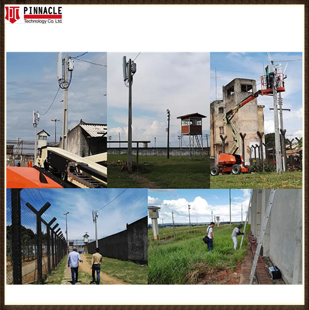 High Power DDS VHF UHF Remote Control Walkie Talkie Jammer 100MHz-500MHz 4