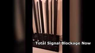 270W High-Power 12-Antenna Desktop Signal Jammer: Full Band 5G/4G/WiFi/GPS Defense System